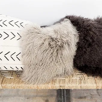 Mongolian Mohair Pillow
