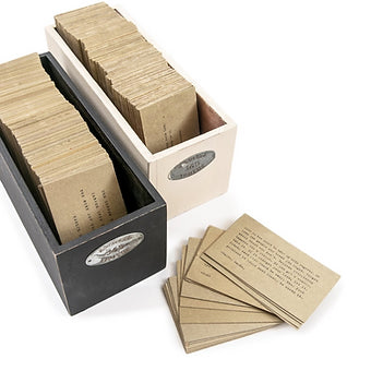365 Gathered Thoughts Wooden Box