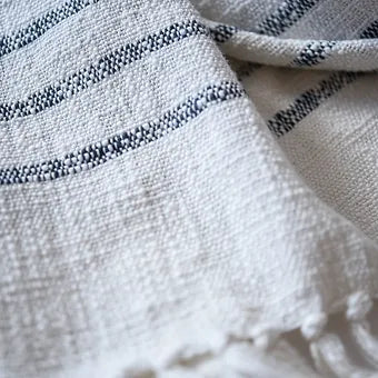 Duka Throw Blanket - Ivory