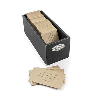365 Gathered Thoughts Wooden Box