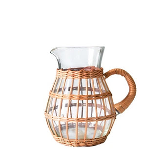 Rattan Cage Pitcher
