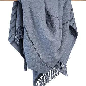 Duka Throw Blanket - Gray