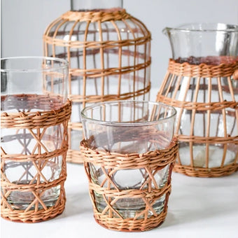 Rattan Cage Tumbler