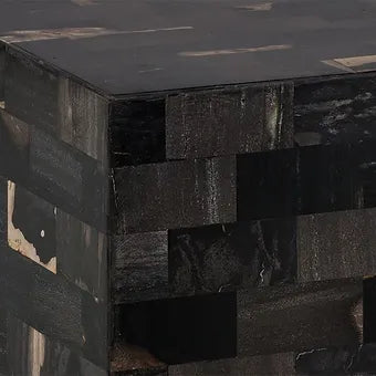 Tiled Petrified Wood Coffee Table - FLOOR MODEL