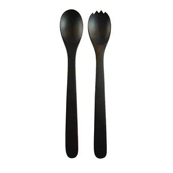 Ebony Teak Serving Set