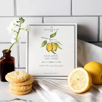 Sour Lemon Soft Cookies