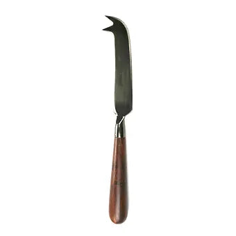 Teak and Onyx Cheese Knife