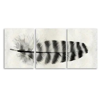 Barloga Feather Triptych