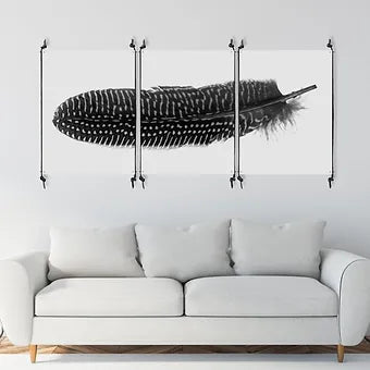 Barloga Feather Triptych