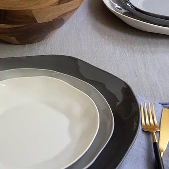 Stoneware Plate Sterling
