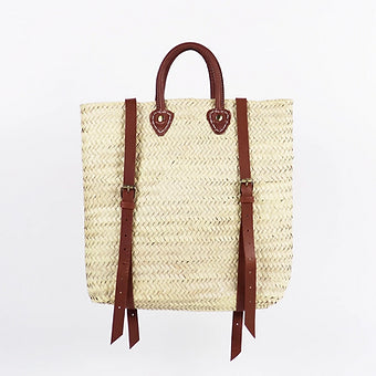Panama Straw Backpack
