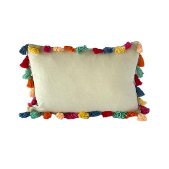 Mexican Tassel Pillow