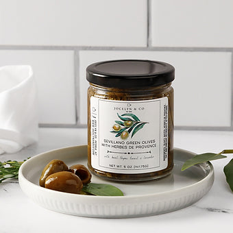 Green Olives with Herbes de Provence
