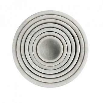 Marble Nesting Bowls. Set of 7