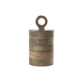 Mango Wood Canister