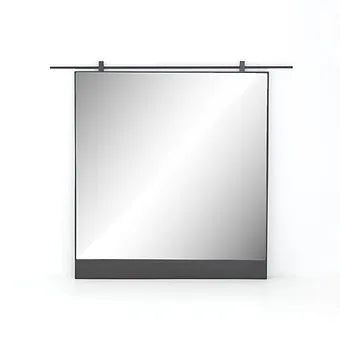 Chicago Antique Iron Mirror