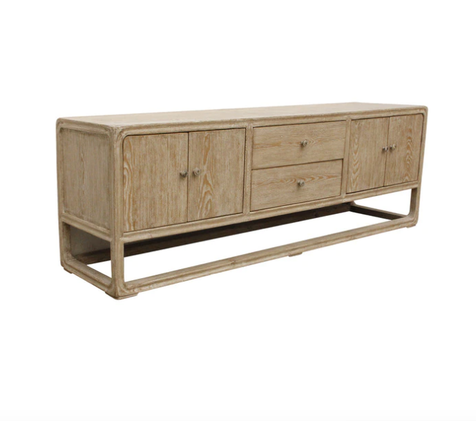 White Washed Ming Console