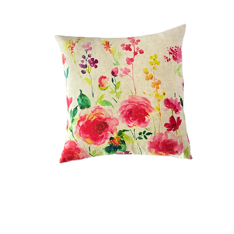 Pink Rose Pillow