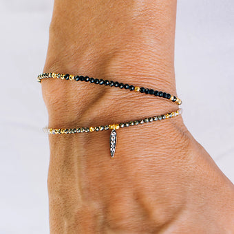 Leaf Charm Bracelet