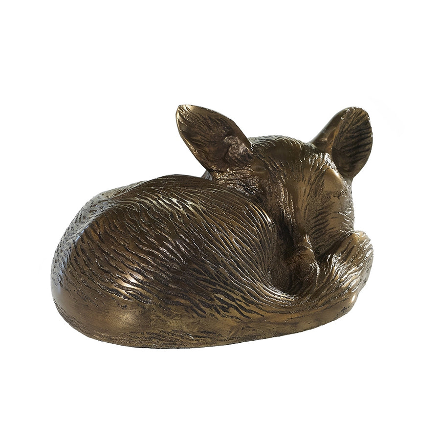 Sleepy Fox Statue