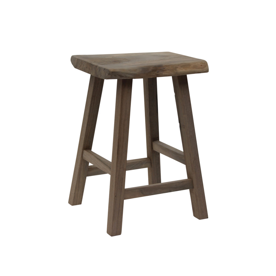 Live Edge Walnut Counter Stool