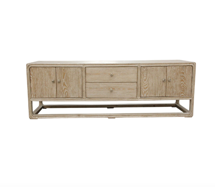 White Washed Ming Console