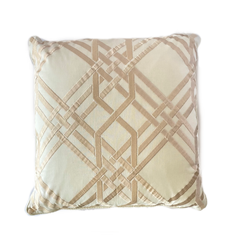 Blush Embroidered Pillow