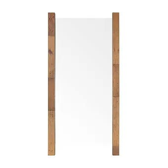Reclaimed Wood Floor Mirror