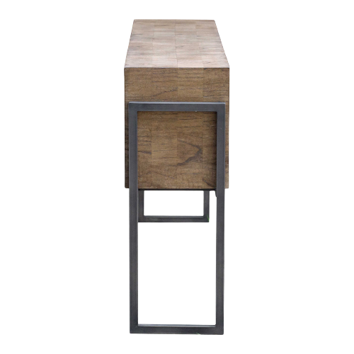 Mindi Wood Console