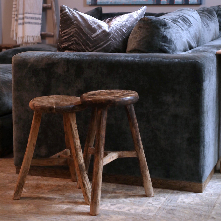 Vintage Round Stool