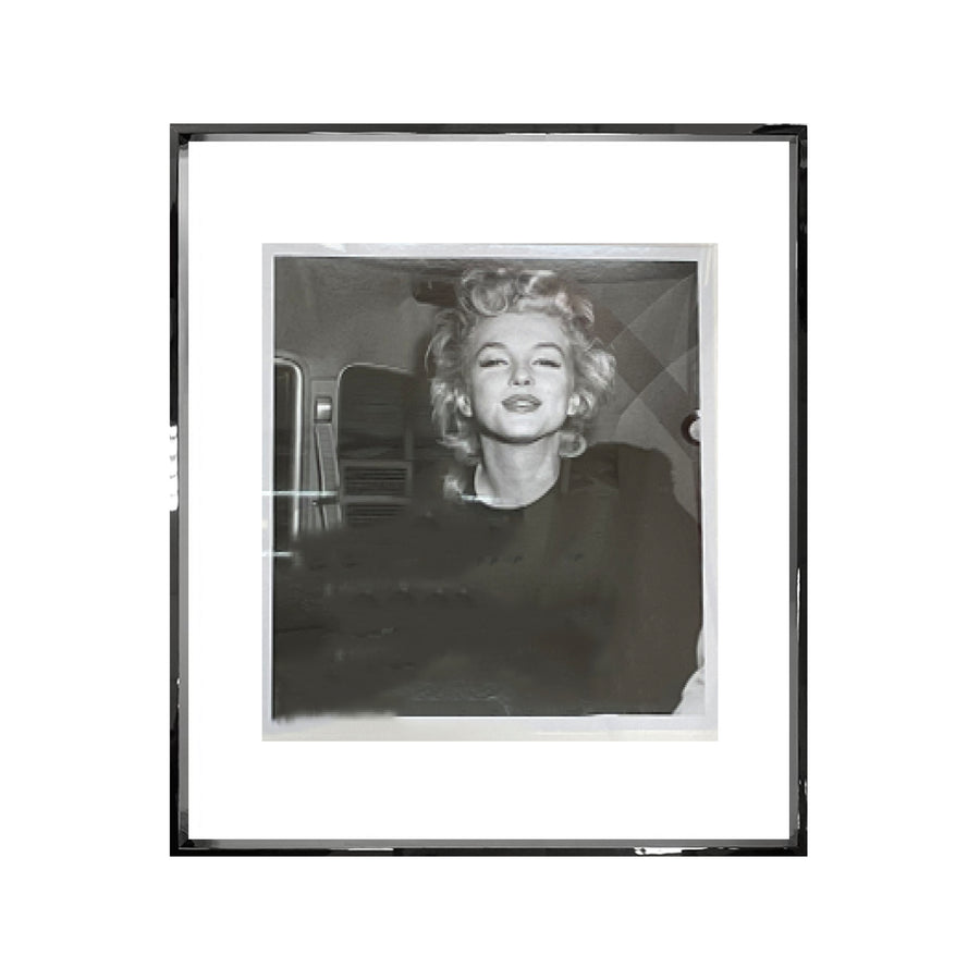 B+W Birthday Marilyn Framed Print