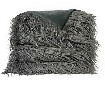 Llama Fur Throw