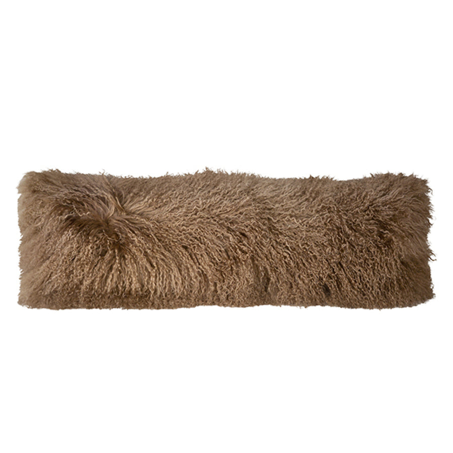 Mongolian Mohair Lumbar Pillow