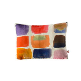 "Muted Brights" Pillow