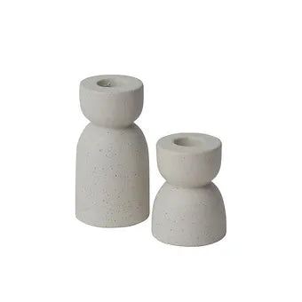 Speckled Ceramic Taper Holders
