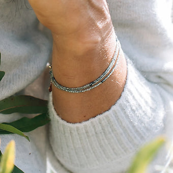 Gemstone Wrap Bracelet