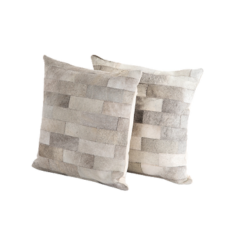Tiled Hide Pillow