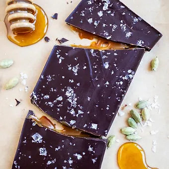 Wildwood Cardamom and Honey Caramel Chocolate Bar