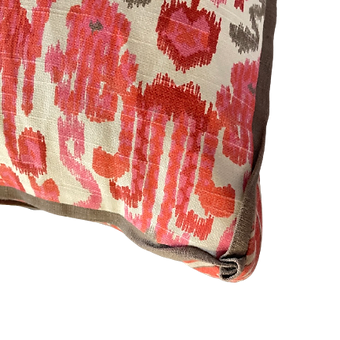 Bombay Pillow in Geranium