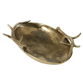 Brass Antler Bowl