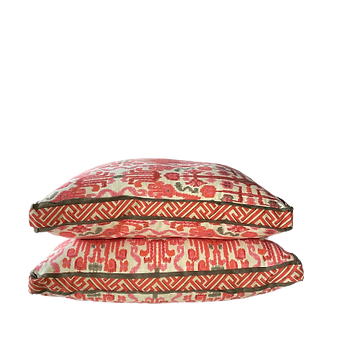 Bombay Pillow in Geranium