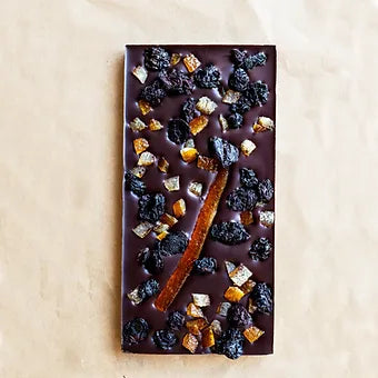 Wildwood Orange Confit and Cherries Chocolate Bar