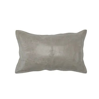 Genuine Leather Lumbar Pillow