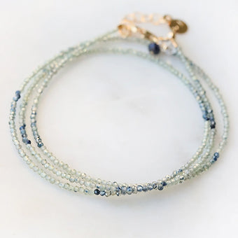 Gemstone Wrap Bracelet