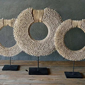 Papua Shell Necklace on Stand