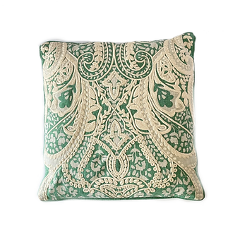 Green Lotus Pillow