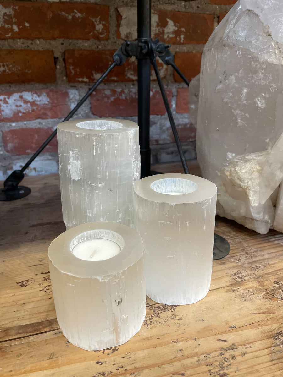 Selenite Tower Trio