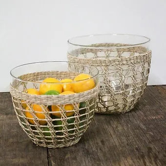 Seagrass Serving Bowl