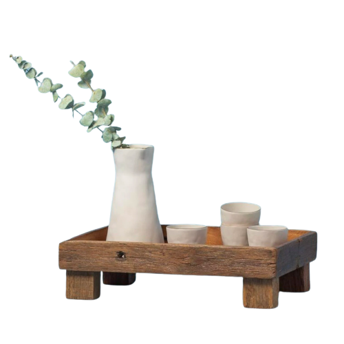 Stoneware Decanter