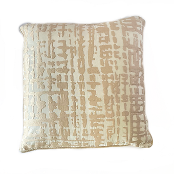 Blush Embroidered Pillow